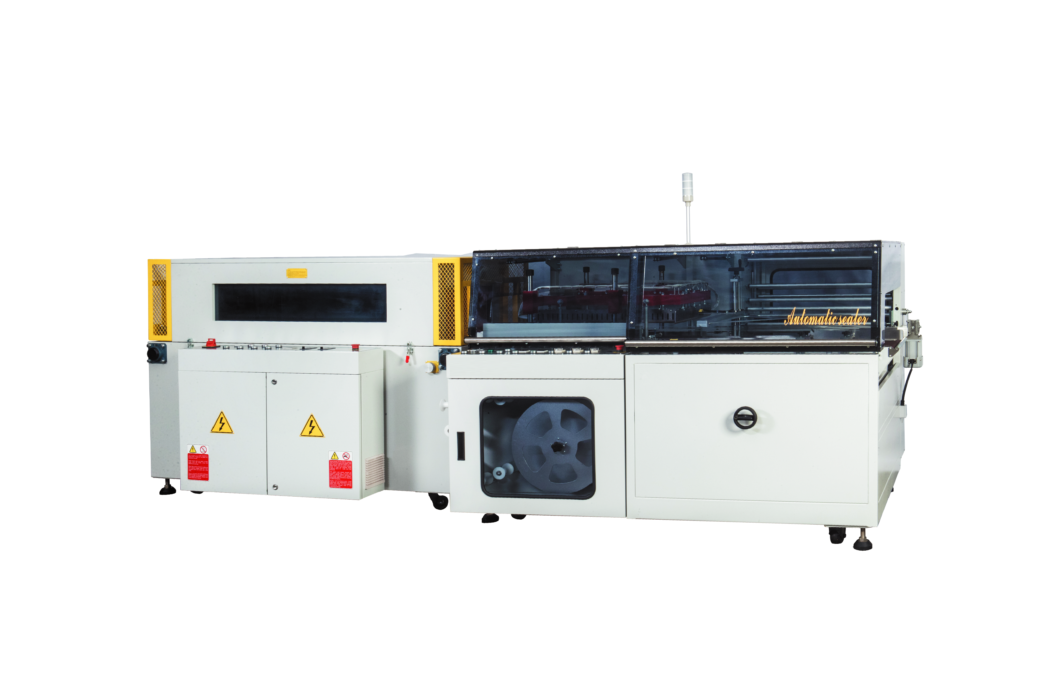 垂直上下L型封切可(kě)視收縮包裝(zhuāng)機 CS-FL-5545D+SM-5030H